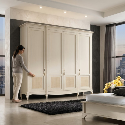Kast Vaccari cav giovanni Massief houten kasten Kledingkast Slaapkamer Nieuw.