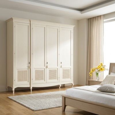 Kast Vaccari cav giovanni Massief houten kasten Kledingkast Slaapkamer Nieuw.