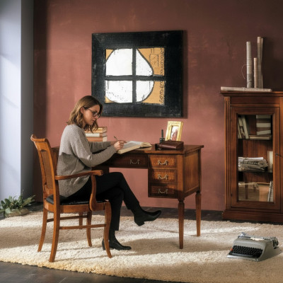 Meubel Bureau Echt Houten Tafels Italiaanse Meubels Kantoor Tafel Inrichting Nieuw