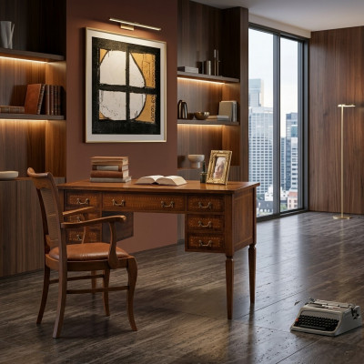 Meubel Bureau Echt Houten Tafels Italiaanse Meubels Kantoor Tafel Inrichting Nieuw
