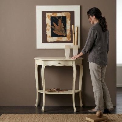 Meubel houten console telefoon bijzettafel Italiaanse console tafel consoles tafels