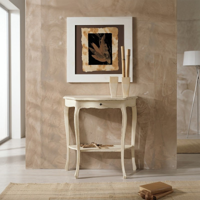 Meubel houten console telefoon bijzettafel Italiaanse console tafel consoles tafels