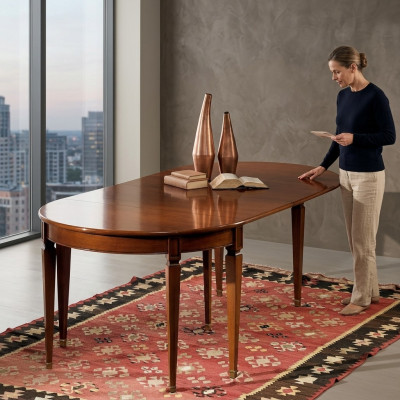 Eettafel Luxe Tafel Massief Hout Meubelen uit Italië Eetkamertafels Inrichting