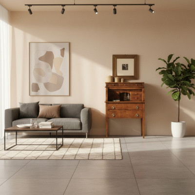 Secretaresse bureau massief Nieuw Antiek Stijl Italiaanse meubels