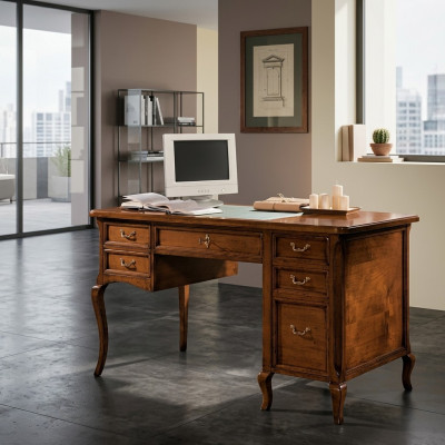 Kantoor meubel ontwerp inrichting Antiek houten bureau secretaire schrijftafels kantoor