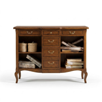 Klassieke kast Massief houten meubels Italiaanse inrichting Sideboard Ladenkast