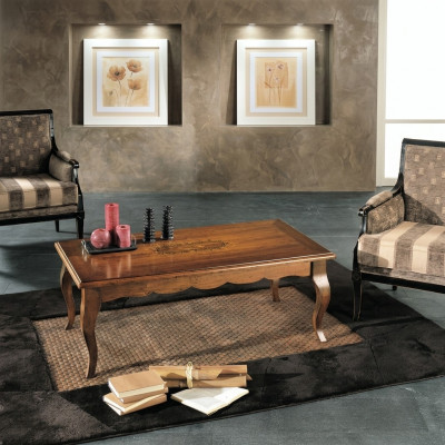 Woonkamer Tafels Barok Hout Salontafels Massief Klassieke salontafel Tafel  Woonkamer Tafels Barok Hout Salon Bijzettafels Massieve Klassieke salontafel Tafel