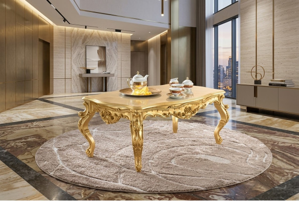 Bank Tafel Koffie Bijzettafels Woonkamermeubilair Nieuwe salontafel Luxe ontwerp