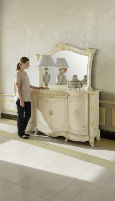 Console met spiegel Luxe console commode Klassieke consoles Italië Nieuw