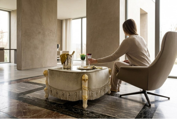 Tafels Salontafels Meubels Woonkamer Klassieke salontafel Bank Barok Rococo