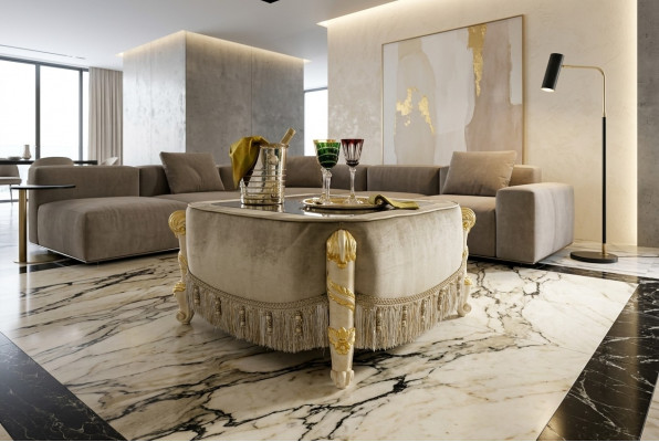 Tafels Salontafels Meubels Woonkamer Klassieke salontafel Bank Barok Rococo