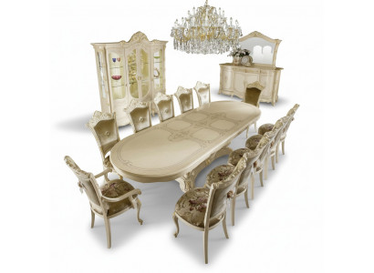 Eetkamerset Eetgroep Houten Tafel Tafels Complete Set Eettafel 12 Stoelen 13-delig