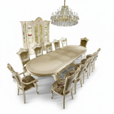 Tafel Luxe Eettafel Italiaans Design Meubels Inrichting Tafels Massief hout