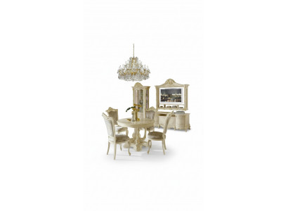 Eettafel 4 x Stoel Set Meubelstuk Tafel Eetgroep Tafels Eetservies Groep 5 dlg