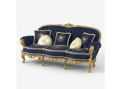Chesterfield Klassieke Driepersoons Bankstel Woonkamer Textiel Banken 3-Zits Nieuw
