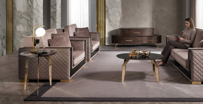 Tafel Koffietafel Bijzettafels Woonkamer Bank Nieuw Salontafel Luxe Ontwerp Bank