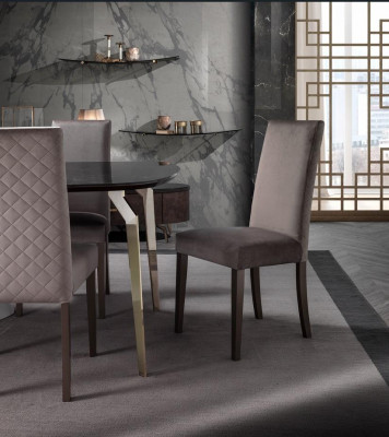 Luxe set eetkamer eettafel stoel XL tafel tafels stoelen hout design 7 delig Nieuw