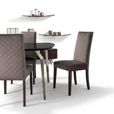 Stoelen Fauteuil TV-lounge Zitplaats 1x Fauteuil Nieuw Luxe Stoel Eetkamer Bekleed