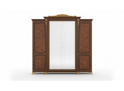 Kast MobilPiu Luxury Massief Hout Kast Garderobe Slaapkamer Nieuw.