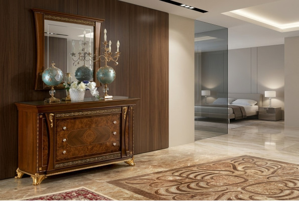 Kast Kasten Massief Ladenkast Woonkamer Ladenkast Lades Hout Dressoir