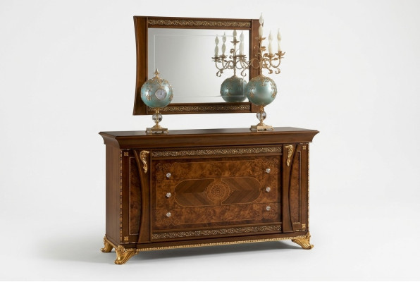 Kast Kasten Massief Ladenkast Woonkamer Ladenkast Lades Hout Dressoir