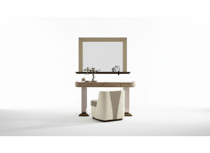 Make-uptafel Slaapkamer Kruk set Ladenkast Tafel Console Spiegel