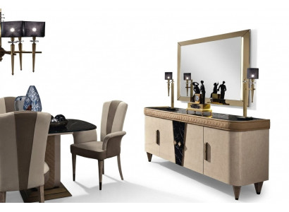 Meubels ladenkast kast ontwerp luxe dressoir 2-delige ladekast met spiegel console