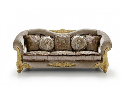 Sofa Bank Stoff Bankstel 3-zits Stoff Driepersoons Design Bekleding Luxe Stoel Nieuw