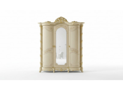 Klassieke massief houten kledingkast houten slaapkamer rek kast kast