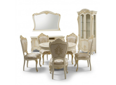 Eetkamer set tafel + 4 stoelen eetkamerstoel set tafel groep garnituur 5-delig.