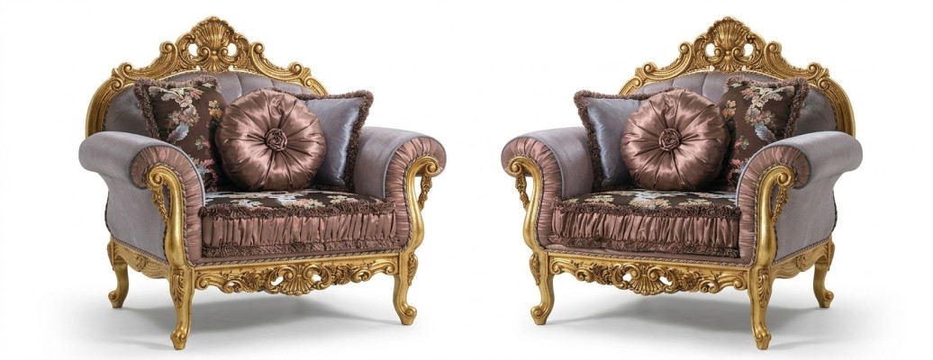 Art-deco design fauteuil textiel woonkamer lounge Nieuwe luxe design meubels stoelen.