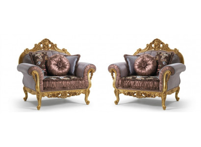 Art-deco design fauteuil textiel woonkamer lounge Nieuwe luxe design meubels stoelen.