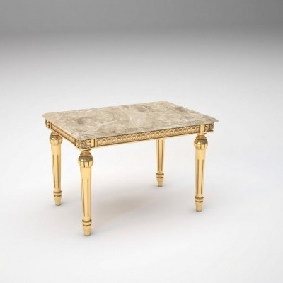 Bijzettafel Slaapkamer Bijzettafel Klassiek Ontwerp Meubels Hout Goud Nieuw
