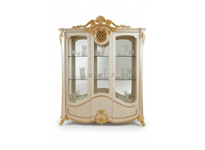 Vitrinekast Vitrinekasten Design Italiaanse meubels Woonkamer Nieuw