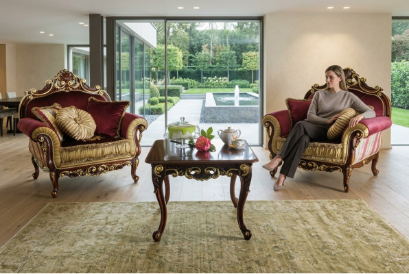 Salontafels Tafel Luxe Houten tafels Consoles Ontwerp Italiaanse meubels Commodes