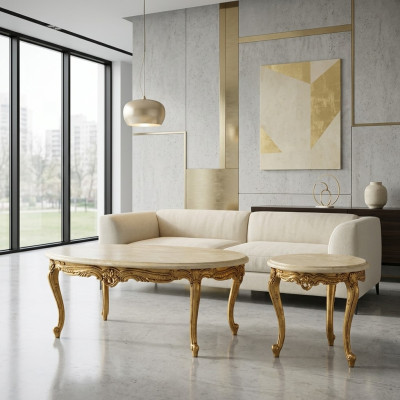 Salontafel Houten tafel Design Tafels Italiaanse meubels nieuw Luxe Woonkamer tafel