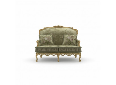 Bank 2-zits klassieke banken luxe meubels banken bekleding bank nieuw tweezitter.
