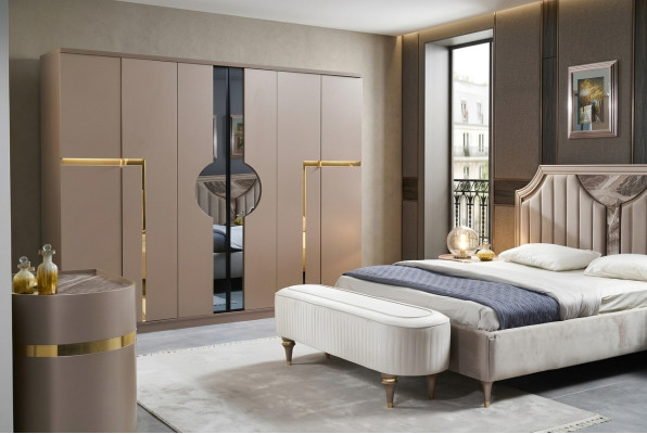 Kledingkast Luxe Kast Slaapkamer Meubels Italiaanse Stijl Houten Kasten