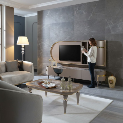 tv-kast Lowboard tv-meubel kasten woonkamerkast dressoir ladekast nieuw