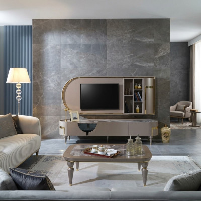 tv-kast Lowboard tv-meubel kasten woonkamerkast dressoir ladekast nieuw