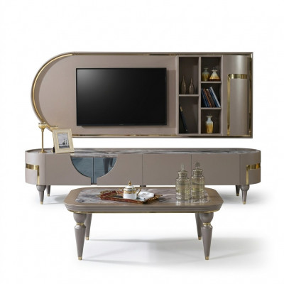 tv-kast Lowboard tv-meubel kasten woonkamerkast dressoir ladekast nieuw