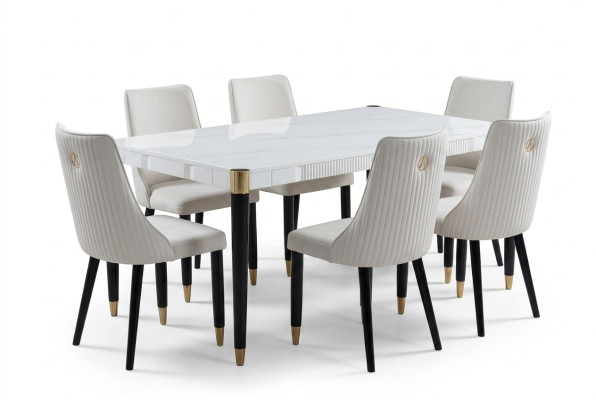 Moderne eetkamertafel van houten design nieuw Eettafel Tafel Uitschuifbaar Tafels Hout