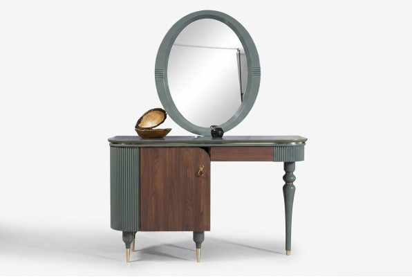 Slaapkamer meubel ontwerpen 2-dlg kaptafel make-uptafel spiegel