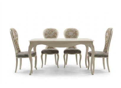Klassieke tafel Houten tafel Barok Rococo Eetkamer Koninklijke eettafel