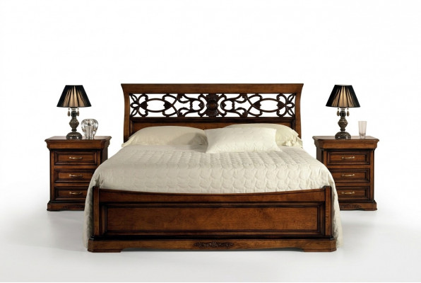 Bedden meubels voor slaapkamer tweepersoonsbed houten bed designbed Vaccari cav giovanni