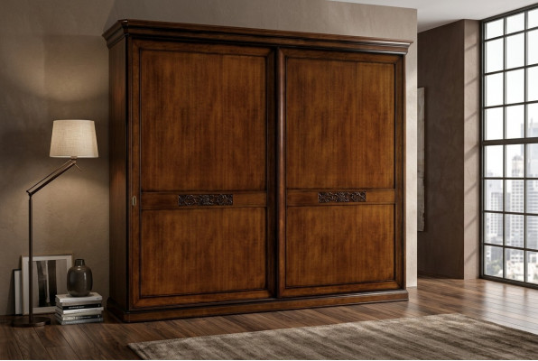 Kledingkast Slaapkamer Kledingkast Houten meubels Barok klassiek Meubels Nieuw