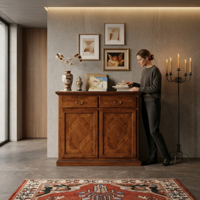 Ladenkast Houten dressoir Kast Kasten Massief dressoir Woonkamer Nieuw
