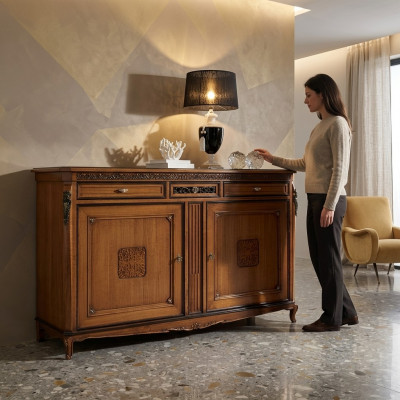 Ladenkast Woonkamer Ladenkast laden Hout Sideboard Kast Kasten Massief