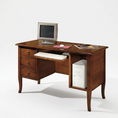 Kantoorcomputertafelmeubelset echt houten bureau Italiaanse inrichting nieuw