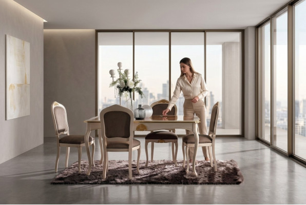 Garnituur tafel eetgroep 5-delig. Tafel eetset eettafel 4 x stoel set groep